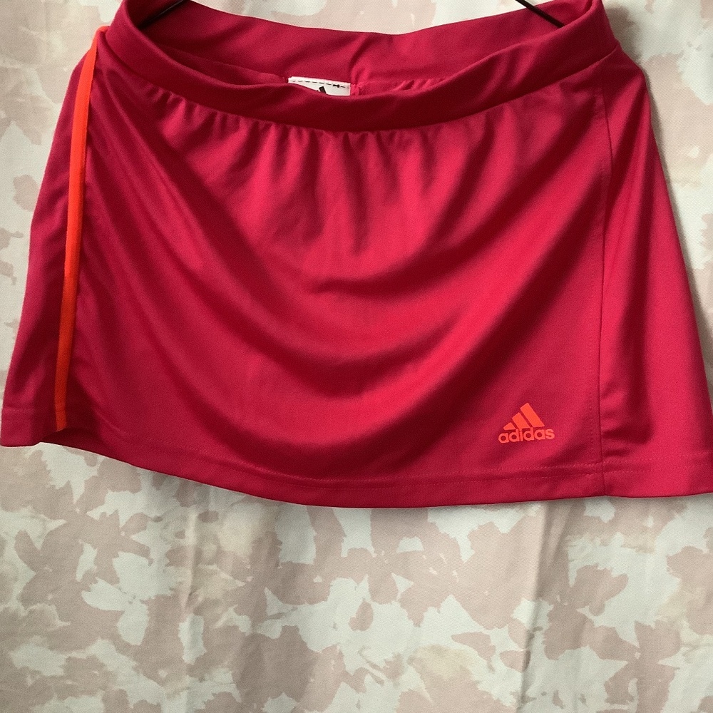 Adidas girls tennis skirt size L